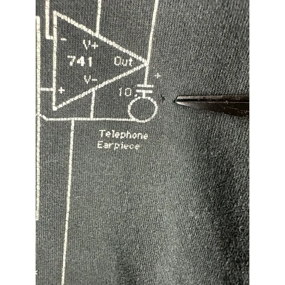 Vtg 90's 2600 The Hacker Quarterly Coding T Shirt Single Stitch Double Sided XL - Picture 3 of 9